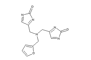4-[[2-furfuryl-[(2-ketoimidazol-4-yl)methyl]amino]methyl]imidazol-2-one