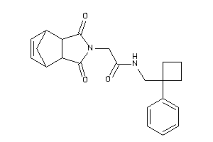 2-(diketoBLAHyl)-N-[(1-phenylcyclobutyl)methyl]acetamide