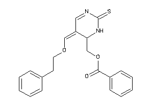 Benzoic Acid [5-(phenethyloxymethylene)-2-thioxo-1,6-dihydropyrimidin-6-yl]methyl Ester