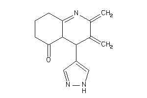 2,3-dimethylene-4-(1H-pyrazol-4-yl)-4a,6,7,8-tetrahydro-4H-quinolin-5-one