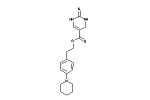2-thioxo-3,4-dihydro-1H-pyrimidine-5-carboxylic Acid 2-(4-piperidinophenyl)ethyl Ester