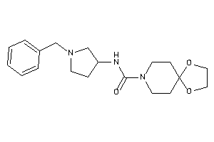 N-(1-benzylpyrrolidin-3-yl)-1,4-dioxa-8-azaspiro[4.5]decane-8-carboxamide