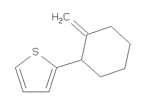 Image of 2-(2-methylenecyclohexyl)thiophene