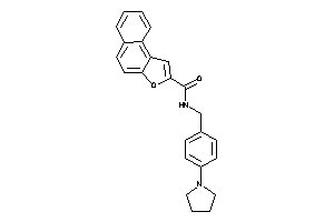 N-(4-pyrrolidinobenzyl)benzo[e]benzofuran-2-carboxamide
