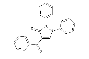 Image of 4-benzoyl-1,2-diphenyl-3-pyrazolin-3-one