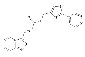3-imidazo[1,2-a]pyridin-3-ylacrylic Acid (2-phenylthiazol-4-yl)methyl Ester