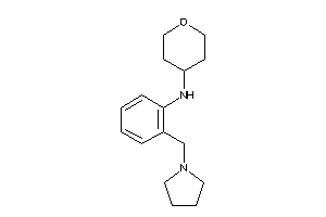 Image of [2-(pyrrolidinomethyl)phenyl]-tetrahydropyran-4-yl-amine
