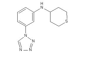 Tetrahydrothiopyran-4-yl-[3-(tetrazol-1-yl)phenyl]amine