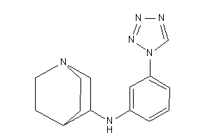 Quinuclidin-3-yl-[3-(tetrazol-1-yl)phenyl]amine