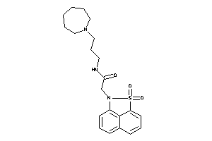 N-[3-(azepan-1-yl)propyl]-2-(diketoBLAHyl)acetamide