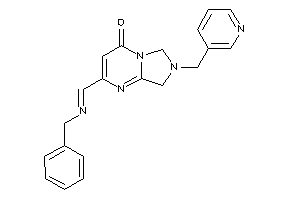 Image of 2-(benzyliminomethyl)-7-(3-pyridylmethyl)-6,8-dihydroimidazo[1,5-a]pyrimidin-4-one