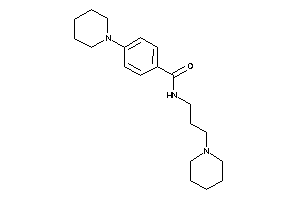 4-piperidino-N-(3-piperidinopropyl)benzamide