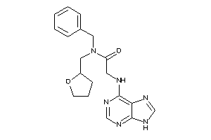 N-benzyl-2-(9H-purin-6-ylamino)-N-(tetrahydrofurfuryl)acetamide