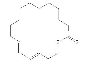 Image of 2-oxacyclooctadeca-5,7-dien-1-one
