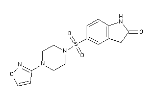 5-(4-isoxazol-3-ylpiperazino)sulfonyloxindole