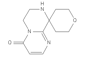 Image of Spiro[7,8-dihydro-6H-pyrimido[1,2-a]pyrazine-9,4'-tetrahydropyran]-4-one