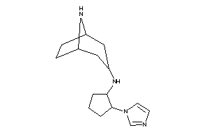 8-azabicyclo[3.2.1]octan-3-yl-(2-imidazol-1-ylcyclopentyl)amine