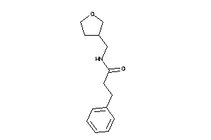 3-phenyl-N-(tetrahydrofuran-3-ylmethyl)propionamide