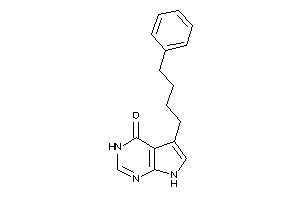 Image of 5-(4-phenylbutyl)-3,7-dihydropyrrolo[2,3-d]pyrimidin-4-one