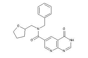 N-benzyl-4-keto-N-(tetrahydrofurfuryl)-3H-pyrido[2,3-d]pyrimidine-6-carboxamide
