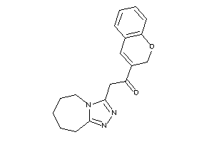 1-(2H-chromen-3-yl)-2-(6,7,8,9-tetrahydro-5H-[1,2,4]triazolo[4,3-a]azepin-3-yl)ethanone