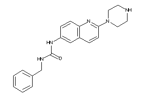 1-benzyl-3-(2-piperazino-6-quinolyl)urea