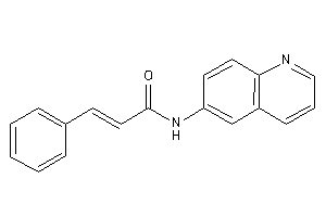3-phenyl-N-(6-quinolyl)acrylamide