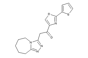 2-(6,7,8,9-tetrahydro-5H-[1,2,4]triazolo[4,3-a]azepin-3-yl)-1-[2-(2-thienyl)oxazol-4-yl]ethanone