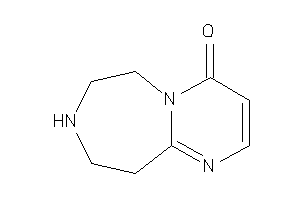 7,8,9,10-tetrahydro-6H-pyrimido[2,1-g][1,4]diazepin-4-one