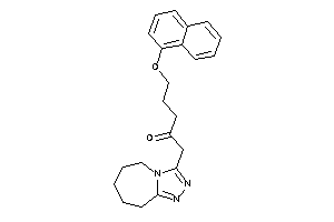 5-(1-naphthoxy)-1-(6,7,8,9-tetrahydro-5H-[1,2,4]triazolo[4,3-a]azepin-3-yl)pentan-2-one