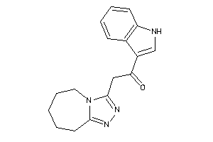 1-(1H-indol-3-yl)-2-(6,7,8,9-tetrahydro-5H-[1,2,4]triazolo[4,3-a]azepin-3-yl)ethanone