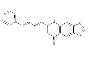 7-(4-phenylbuta-1,3-dienyl)furo[3,2-g]chromen-5-one