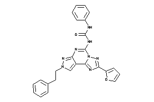 1-[2-furyl(phenethyl)BLAHyl]-3-phenyl-urea