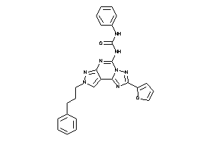 1-[2-furyl(3-phenylpropyl)BLAHyl]-3-phenyl-urea