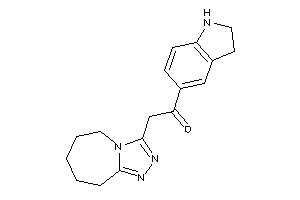 1-indolin-5-yl-2-(6,7,8,9-tetrahydro-5H-[1,2,4]triazolo[4,3-a]azepin-3-yl)ethanone