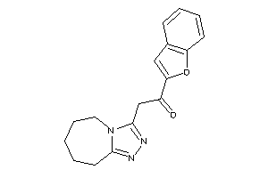 1-(benzofuran-2-yl)-2-(6,7,8,9-tetrahydro-5H-[1,2,4]triazolo[4,3-a]azepin-3-yl)ethanone