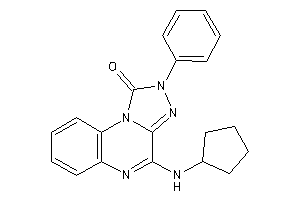 4-(cyclopentylamino)-2-phenyl-[1,2,4]triazolo[4,3-a]quinoxalin-1-one