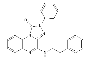 4-(phenethylamino)-2-phenyl-[1,2,4]triazolo[4,3-a]quinoxalin-1-one
