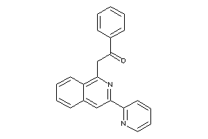 1-phenyl-2-[3-(2-pyridyl)-1-isoquinolyl]ethanone
