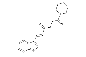 3-imidazo[1,2-a]pyridin-3-ylacrylic Acid (2-keto-2-piperidino-ethyl) Ester