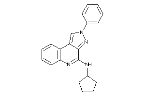 Cyclopentyl-(2-phenylpyrazolo[3,4-c]quinolin-4-yl)amine