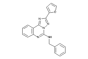 Image of Benzyl-[2-(2-furyl)-[1,2,4]triazolo[1,5-c]quinazolin-5-yl]amine
