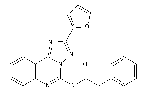 N-[2-(2-furyl)-[1,2,4]triazolo[1,5-c]quinazolin-5-yl]-2-phenyl-acetamide