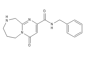 N-benzyl-4-keto-7,8,9,10-tetrahydro-6H-pyrimido[1,2-a][1,4]diazepine-2-carboxamide