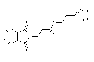 N-(2-isoxazol-4-ylethyl)-3-phthalimido-propionamide