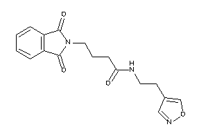 N-(2-isoxazol-4-ylethyl)-4-phthalimido-butyramide