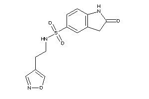 N-(2-isoxazol-4-ylethyl)-2-keto-indoline-5-sulfonamide