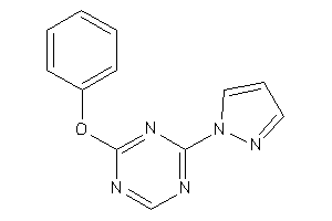 2-phenoxy-4-pyrazol-1-yl-s-triazine