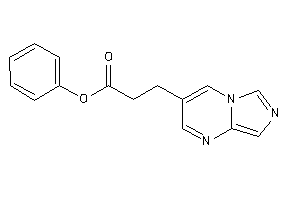 3-imidazo[1,5-a]pyrimidin-3-ylpropionic Acid Phenyl Ester