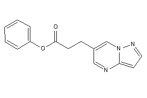 3-pyrazolo[1,5-a]pyrimidin-6-ylpropionic Acid Phenyl Ester